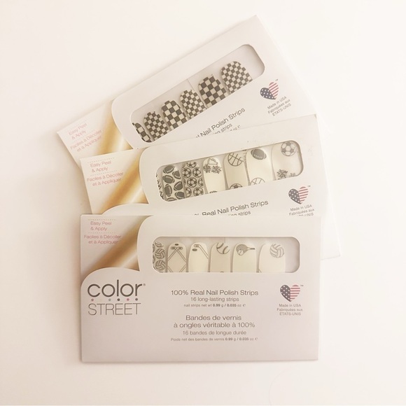 Color Street Other - Color Street Nail Polish Strips Set